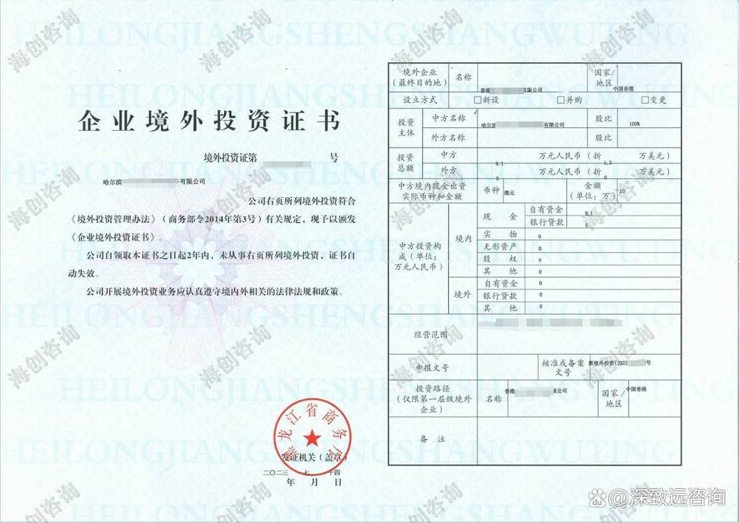 上海自贸区境外投资备案