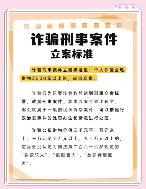 河北省诈骗罪的立案标准