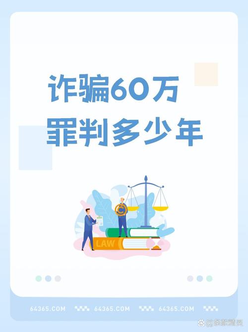 诈骗罪60万判多少年