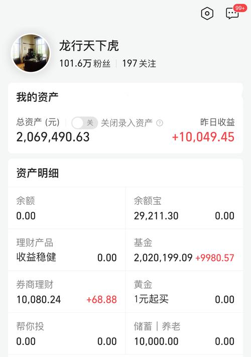 一个月投10000能赚多少?