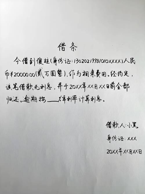 借款条怎样写才具法律效力？