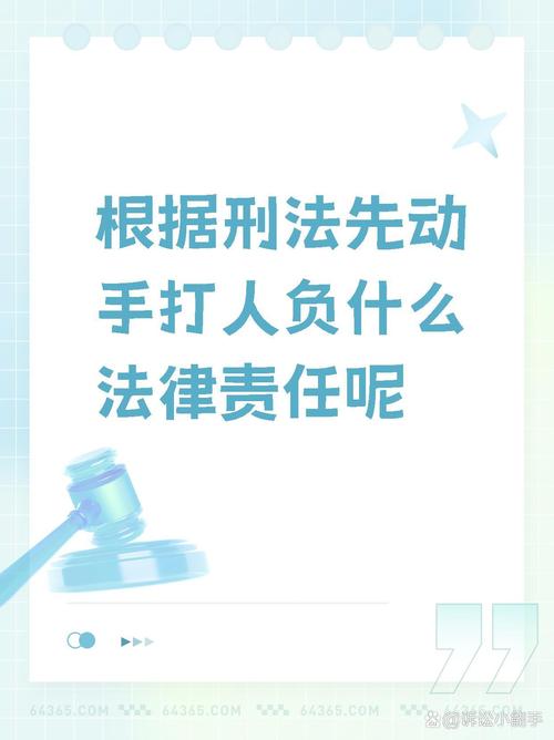 谁先动手打人,法律责任如何判定?