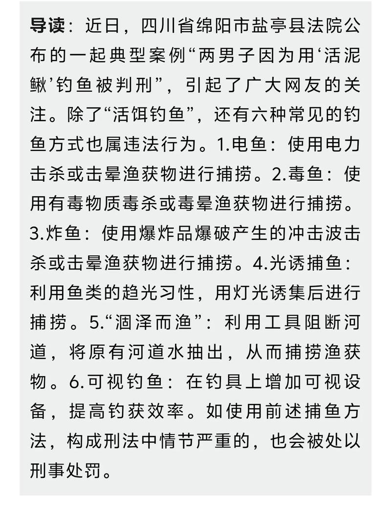 非法钓鱼如何依法处理？