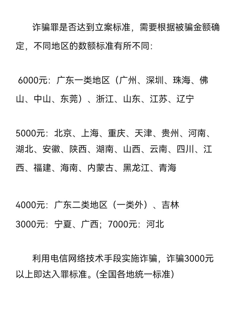 甘肃诈骗罪数额标准是多少?