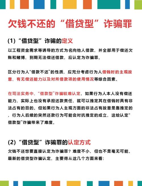 小贷不还是否构成诈骗？